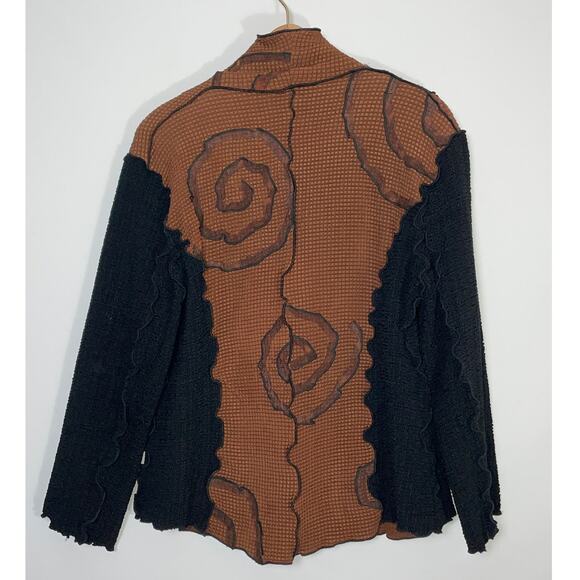 Deborah Cross Limited Edition Textile Art‎ Jacket - Women's Size M - Picture 2 of 10